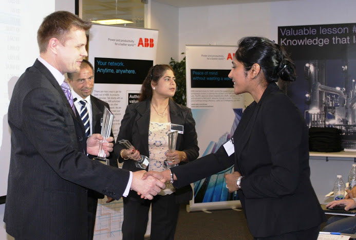 Powertech Switchgear felicitated by ABB