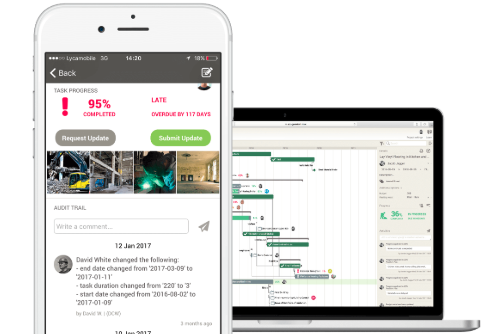 Real-time project management and collaboration