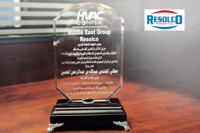 Resolco Insulation’s participation at Saudi HVAC Confex