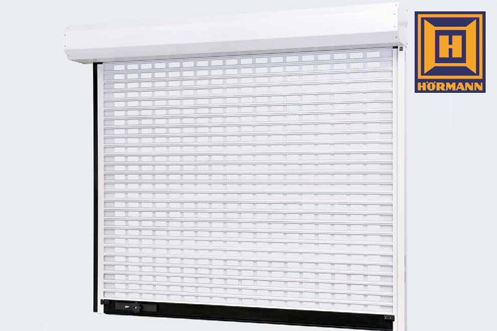 RollMatic rolling grille - compact design, optimal for store grilles in confined spaces