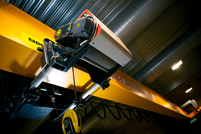 Konecranes EXCXT Wire Rope Hoist crane for Hazardous Environments. © Konecranes