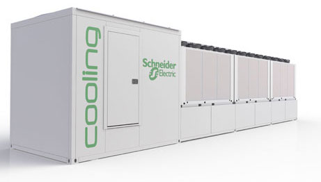 Schneider Electric launches containerised power and cooling facility modules.