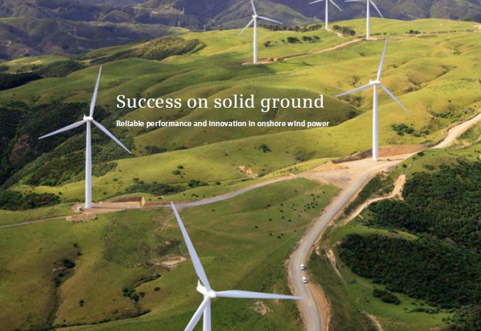 Siemens secures first wind turbine orders in Africa.