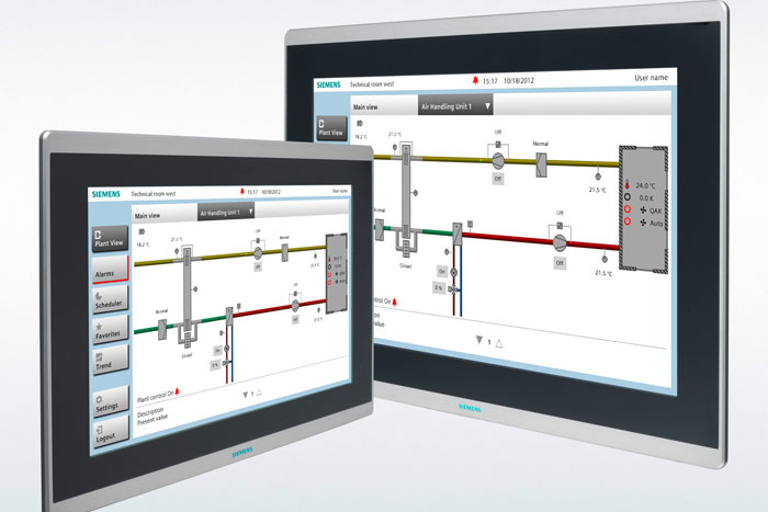 Siemens to add innovative touchpanels for its Desigo building automation system