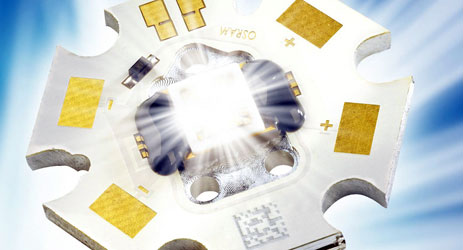 Osram has developed a small LED spotlight with output of more than 1,000 lumens.