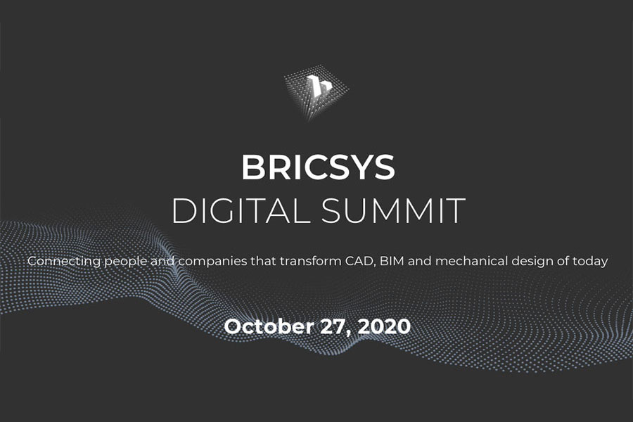 Sign Up for The Bricsys Digital Summit - 27 October 2020