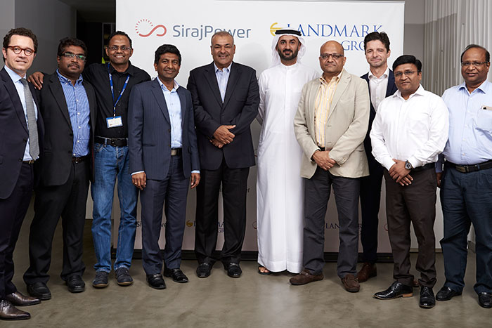 SirajPower Inks Solar Deal With Landmark Group