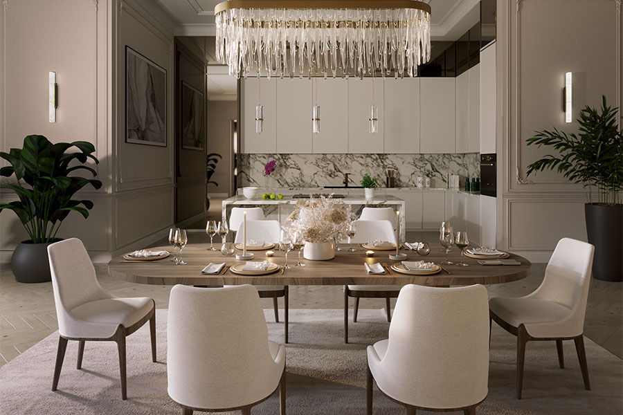 Sophisticated Modern Apartment in Milan - A Privileged View of Authenticity and Grandeur