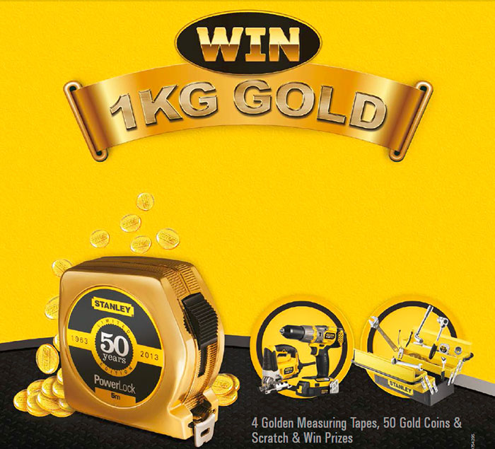 Stanley UAE Golden Tape Promotion