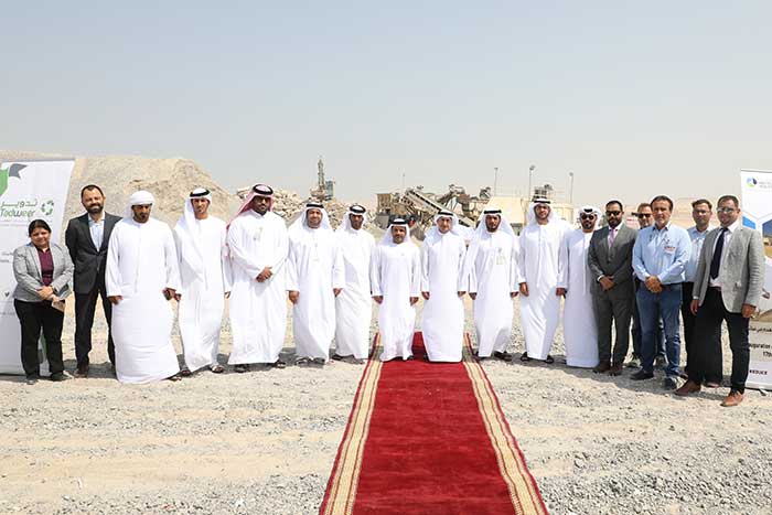 Tadweer Opens New Construction and Demolition Waste Recycling Facility
