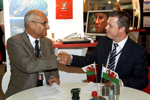 Aziz Abouseda, Kinetics Middle East and Jason Thomas, Teddington Engineered Solutions.