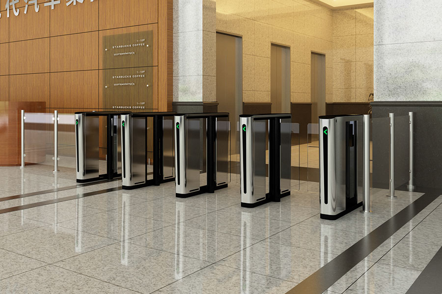 The Shortest Swing Barrier Optical Turnstile - Speedlane Compact