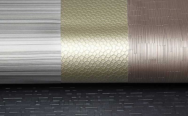 The world’s most touchy feely wallcoverings lands in North America.