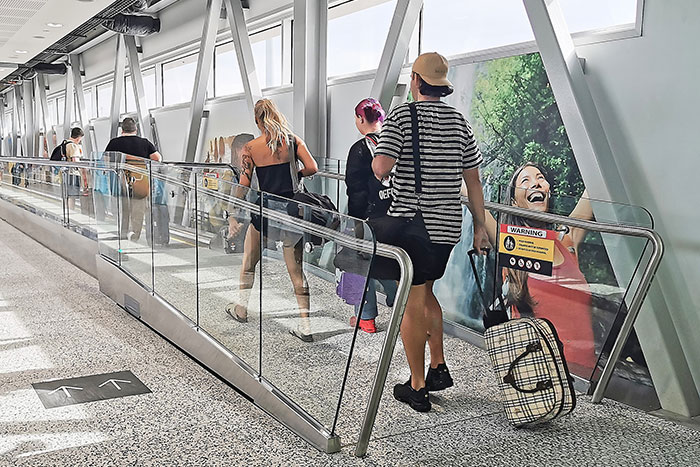 Thyssenkrupp Installs Australia's First Iwalks At Perth And Melbourne Airports