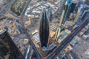 Thyssenkrupp Installs Unique TWIN Elevator Systems at National Bank of Kuwait’s Iconic Head Office