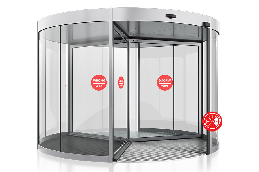 Tourlock 120S One-Way Security Door from Boon Edam