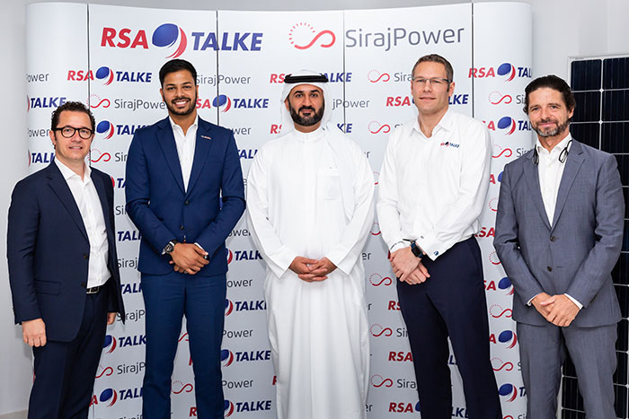 UAE-SirajPower Goes Live with Solar Rooftop for RSA-TALKE