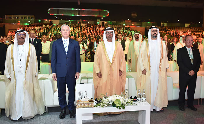 Under the Patronage of Mohamed Bin Zayed, Hamed Bin Zayed Inaugurates the World Road Congress