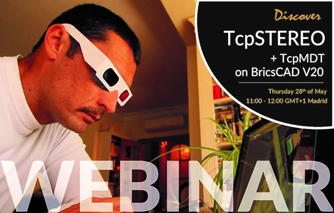 WEBINAR: Integration of TcpMDT with photogrammetry applications on BricsCAD V20