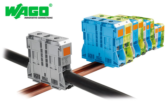 World's First High-Current Spring-Clamp Terminal Block up to 185 mm²