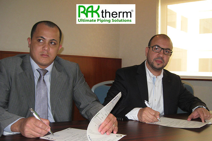 Worth $6 million, piping leader RAKtherm inks two separate deals with firms from Algeria and Egypt