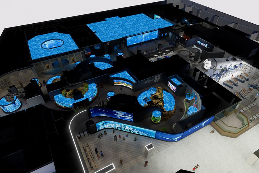 Xypex at Daejeon Expo Aquarium, Korea