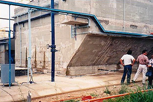 Xypex at Industrial Wastewater Treatment Plant Cervecería, Colombia