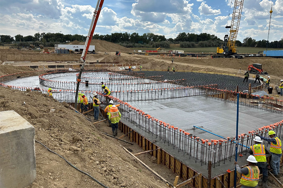Xypex at Niwot Sanitation District, Longmont, Colorado, USA